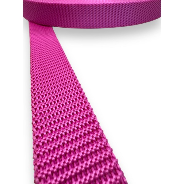 Strap Synthetic Belt Hard Fuchsia Color 30 mm Thickness 2.5 mm